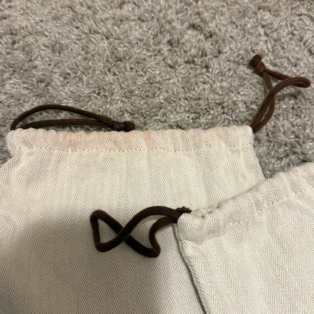 Hermès Dust Bags - Set of 2 in Brown Drawstrings